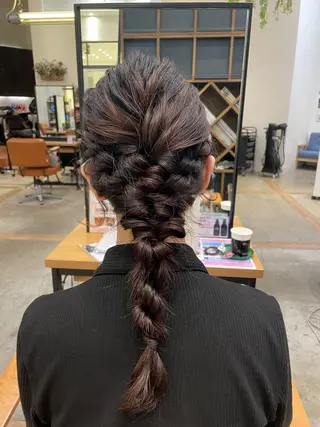 ヘアアレンジ 似合わせ♡レイヤー/ 暖色艶カラー/moeのヘアスタイル