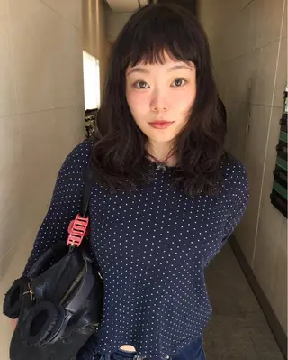 ミディアム パーマ misa___boo MISAのヘアスタイル