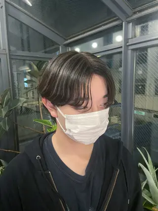 カラー メンズ サオリ仙台🩰儚カラ ー/透明感カラーのヘアスタイル