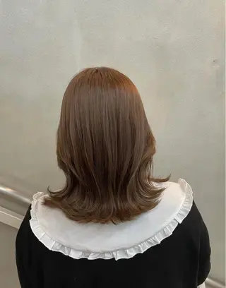 セミロング カラー 透明感カラー/ボブ/ yuukaのヘアスタイル