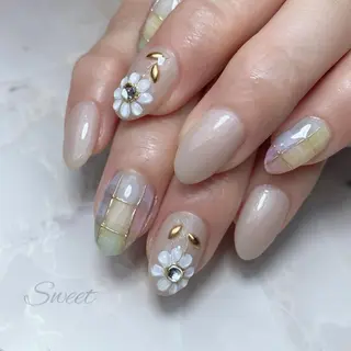 ネイル sweet 仲野陽子のネイルデザイン