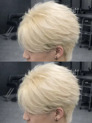 ミディアム カラー ヘアアレンジ メンズ 💥メンズ特化美容師 "小林 海斗"💥のヘアスタイル