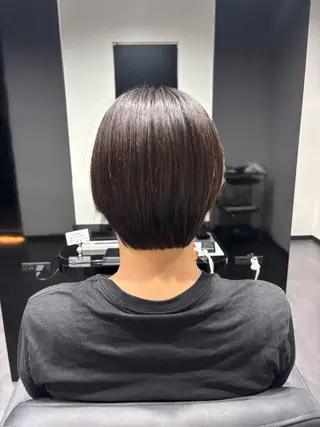 ショート 福島 菜摘のヘアスタイル