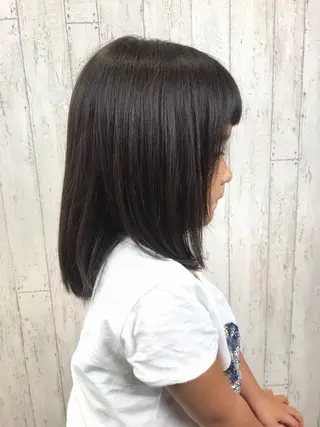 ミディアム 田中 あかねのヘアスタイル