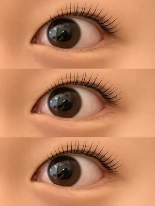 パーマ カンゴールアイラッシュイオン茨木店所属・ヤマモト レイのマツエク・マツパデザイン