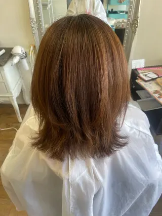 ミディアム やまもと かのんのヘアスタイル