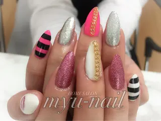 ネイル ホームサロン myu-nailのネイルデザイン