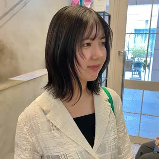 ミディアム カラー noa/ 渋谷のヘアスタイル