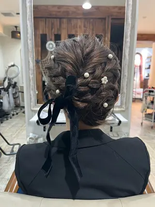 ミディアム キンサダ ワンリダ‪のヘアスタイル