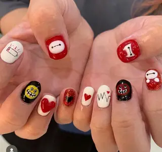 ネイル 栗田 ゆう子のネイルデザイン