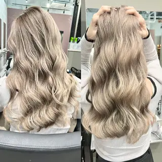 ロング カラー Via officialのヘアスタイル