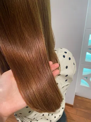 セミロング パーマ ANY mikuのヘアスタイル