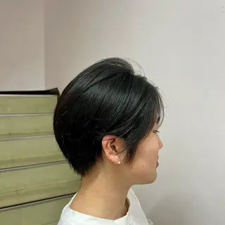 ショート 艶髪ブリーチカラー 💗manaka💗のヘアスタイル