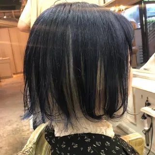 ショート カラー RUKA 美容院×ネイリストのヘアスタイル