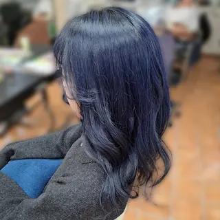 ロング カラー 💜𝑳𝑼𝑵𝑨 🌻母良田愛美🌻のヘアスタイル