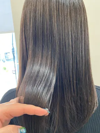 セミロング BLENDby happiness所属・KAORU/絹髪 /髪質改善/奈良のヘアスタイル