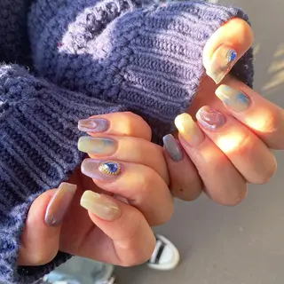 ネイル To Me Nail所属・🩵 mei🩵のネイルデザイン