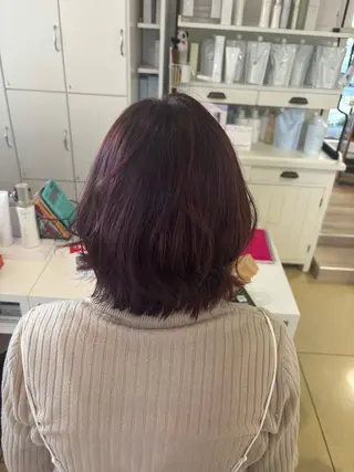 ショート eMu中央駅店 【⠀エミュ   】所属・eMu透明感カラー 🪄◝✩🫧yukiのヘアスタイル