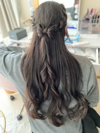 ロング 【coco.】hair所属・カジカワサキ/髪質 改善/クロスパーマのヘアスタイル