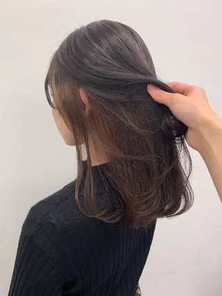 セミロング 【美容室が苦手な方 専問美容室】MIHOのヘアスタイル