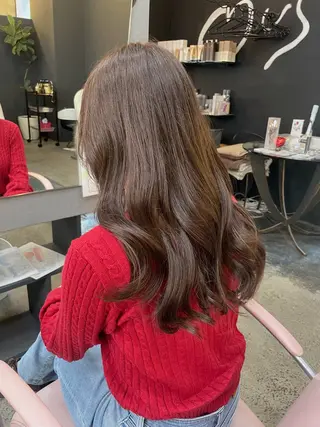 ロング 川面 夕華のヘアスタイル