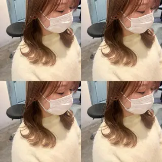 セミロング ヘアアレンジ ✨美髪改善 特化✨ユウヤ🇰🇷のヘアスタイル