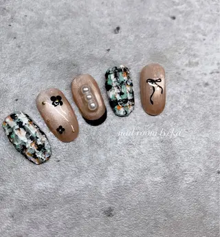 ネイル ﾈｲﾙﾙｰﾑﾘｯｶ 𝐦𝐚𝐲𝐮のネイルデザイン