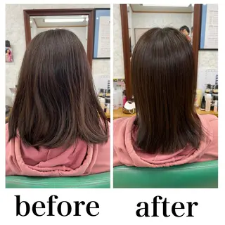 セミロング 髪質改善のプロ✨りな さんのヘアスタイル