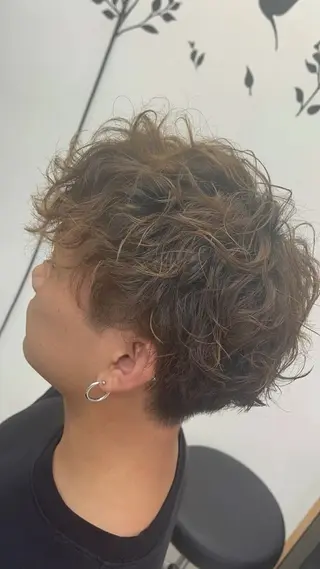 ショート パーマ HAIR SUN所属・HAIR SUN ☀️yukiのヘアスタイル