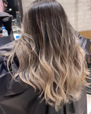 セミロング 田中 聖也のヘアスタイル