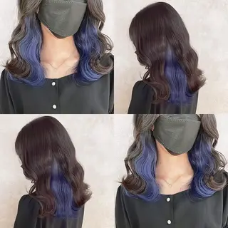 カラー 渋谷:インナーカラー ／🍒エリカ🍒のヘアスタイル