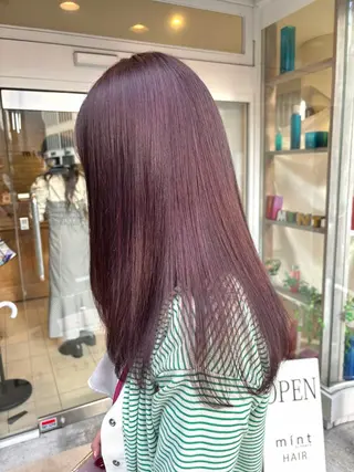 ロング カラー 🎀オリーブベージュ /minami🎀のヘアスタイル