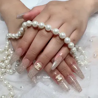 ネイル CC  NaNa ワンホンネイル🌙Nのネイルデザイン