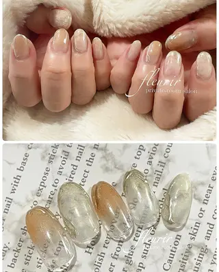 ネイル フルリール 【プライベートサロンのネイルデザイン