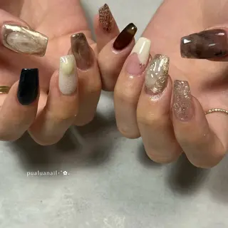 ネイル pualua miharuのネイルデザイン