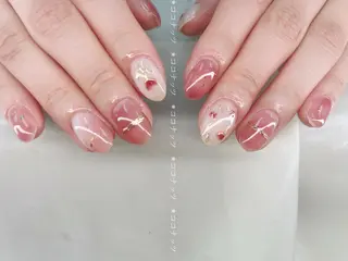 ネイル 神田 ココナッツのネイルデザイン