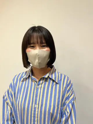 ミディアム 西崎 満里奈のヘアスタイル