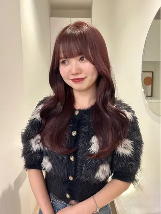 ロング 👒透明感カラー yui👒のヘアスタイル