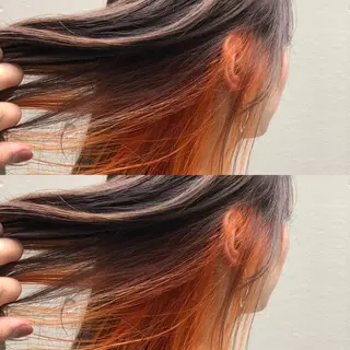 セミロング カラー INTRO.by Fi-Ne所属・韓国ヘア 店長NEGIのヘアスタイル