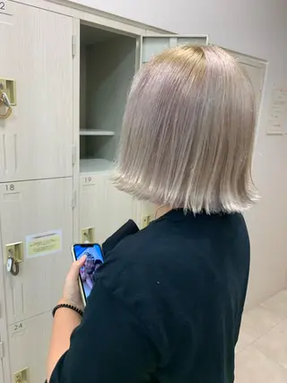 ミディアム カラー 暖色専門美容師🎀 お客様満足度◎のヘアスタイル