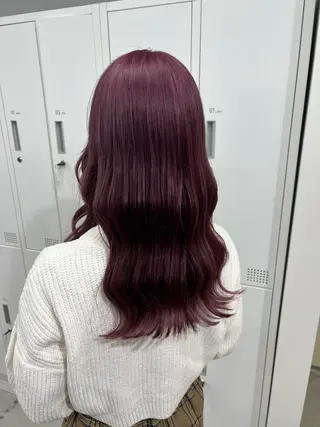 セミロング maya レイヤーカットのヘアスタイル