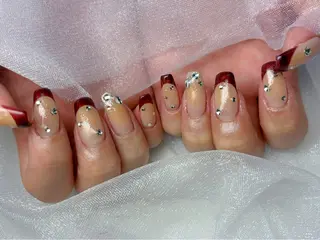 ネイル Queennail 北堀江Yumiのネイルデザイン