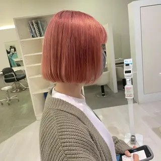 ミディアム カラー ヘアアレンジ GO TODAY  SHAiRE SALON岡山所属・Sana/ 耳ツボ/インナーのヘアスタイル