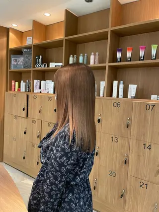 セミロング 松本 将太のヘアスタイル