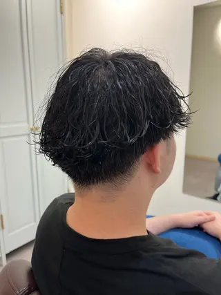 ショート パーマ メンズ 古谷 雄汰808naluのヘアスタイル