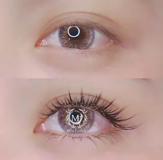 マツエク・マツパ 長さだし専門店 M2　rikaのネイルデザイン