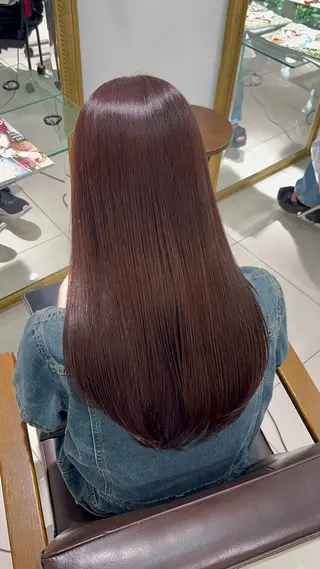 ロング カラー ハイトーンカラー 🤍🫧 長井 律のヘアスタイル