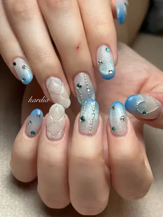 ネイル καρδιά -ｶﾙﾃﾞｨｱ-のネイルデザイン