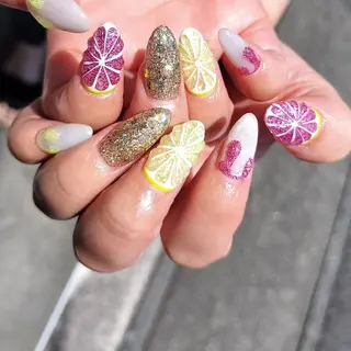 ネイル rokunana 佐野のネイルデザイン