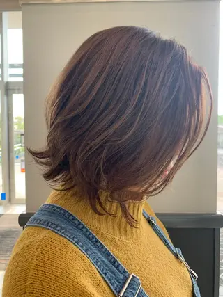 ミディアム カラー I’ve所属・💘大人可愛く💘 Natsuki❥❥❥のヘアスタイル